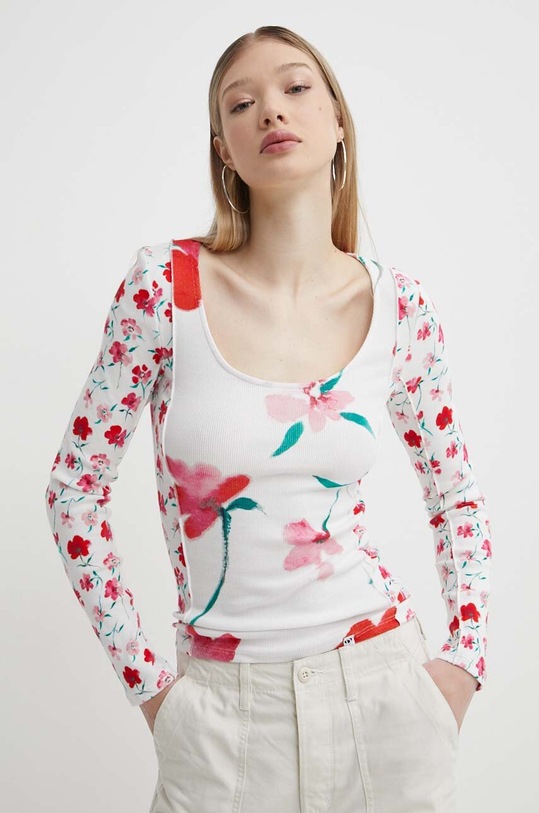 Desigual longsleeve NESKA alb 24SWTK13