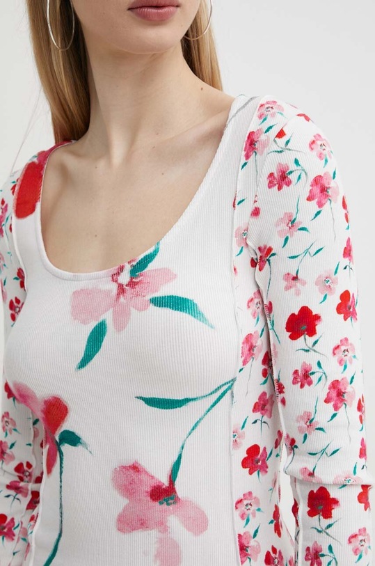 Desigual longsleeve NESKA 24SWTK13 alb