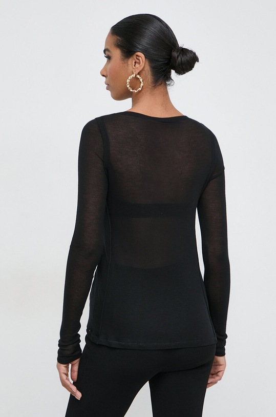 Odzież Victoria Beckham longsleeve 1224JTP005551A czarny