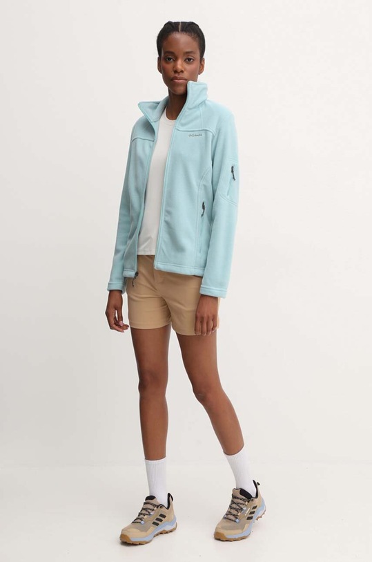 The North Face longsleeve sportowy Shadow NF0A87TXQLI1 beżowy SS24