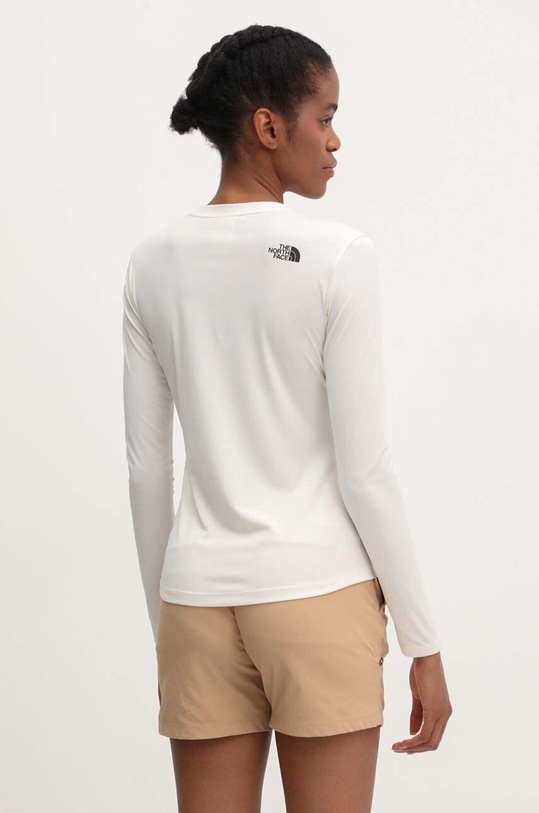 Odzież The North Face longsleeve sportowy Shadow NF0A87TXQLI1 beżowy