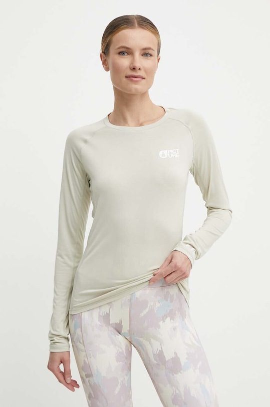 Picture longsleeve sport Acaras uni bej WTS503