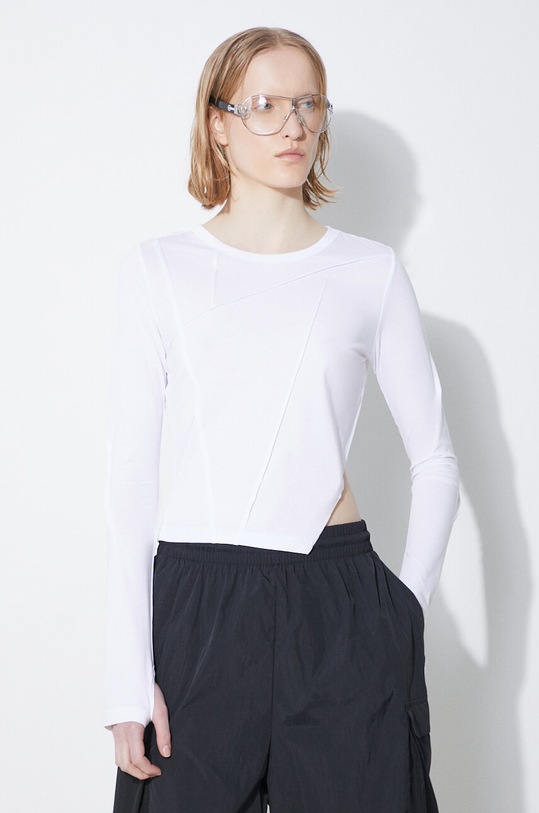 KSUBI longsleeve Fragmen alb WSP24TE005