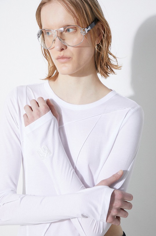 KSUBI longsleeve Fragmen WSP24TE005 biały