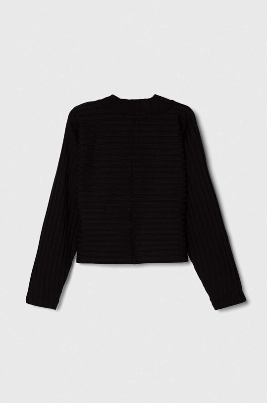Παιδικό μακρυμάνικο Calvin Klein Jeans IG0IG02351.128.176.PPYH μαύρο SS24