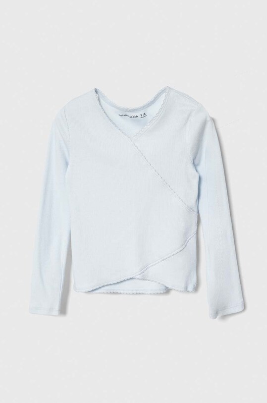 Παιδικό μακρυμάνικο Abercrombie & Fitch με ελαστάν μπλε KI239.4008