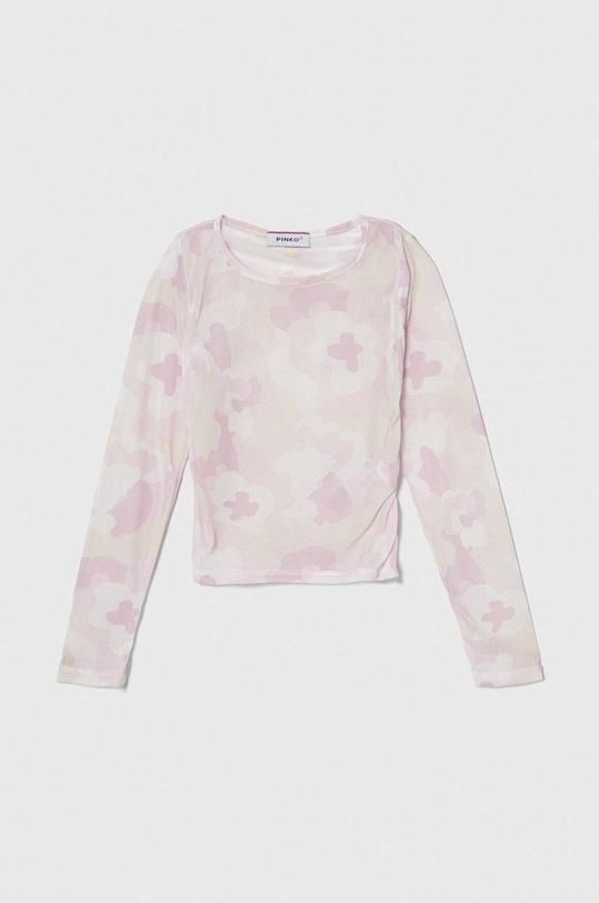 Djevojčice Dječja majica dugih rukava Pinko Up S4PIJGTH027 roza