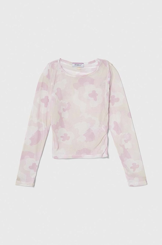 Djevojčice Dječja majica dugih rukava Pinko Up S4PIJGTH027 roza