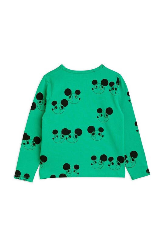 Mini Rodini longsleeve copii 2412012675 verde SS24