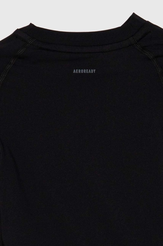 Dětské tričko s dlouhým rukávem adidas černá IJ5629