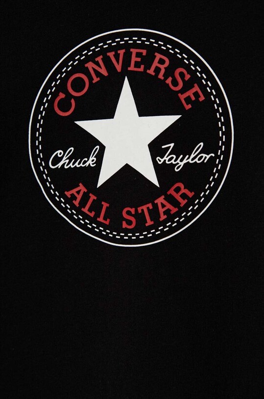 Băieți Converse longsleeve din bumbac 866243 negru