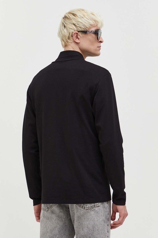 Odzież HUGO longsleeve bawełniany 50511038 czarny