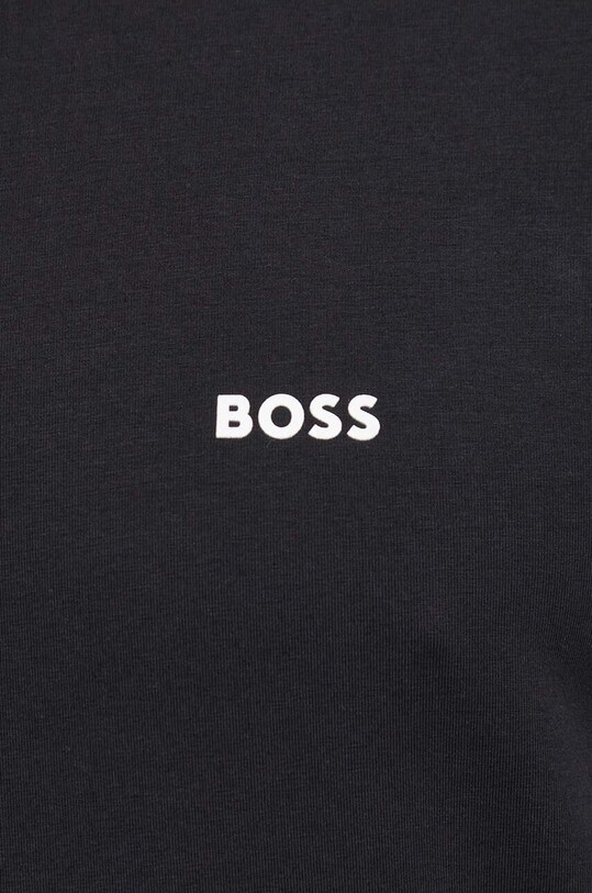 Tričko s dlhým rukávom Boss Green 50506365 čierna