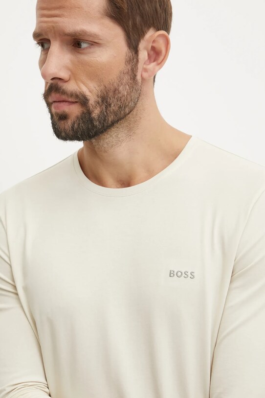 BOSS longsleeve bej 50515389