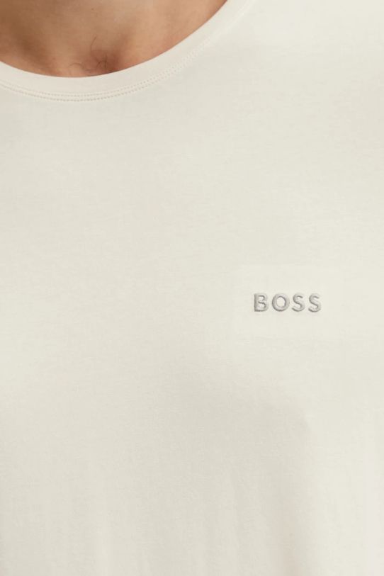 BOSS longsleeve 50515389 beżowy