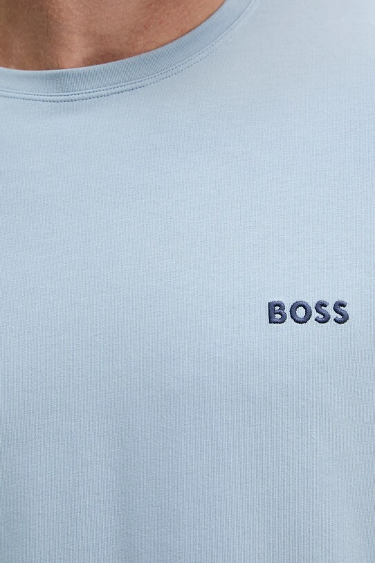 Лонгслів BOSS 50515389 блакитний
