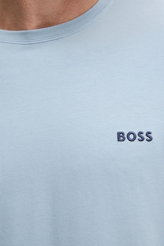 Tričko s dlouhým rukávem BOSS 50515389 modrá