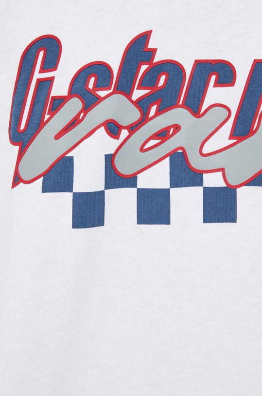 G-Star longsleeve din bumbac D23878.C336 alb