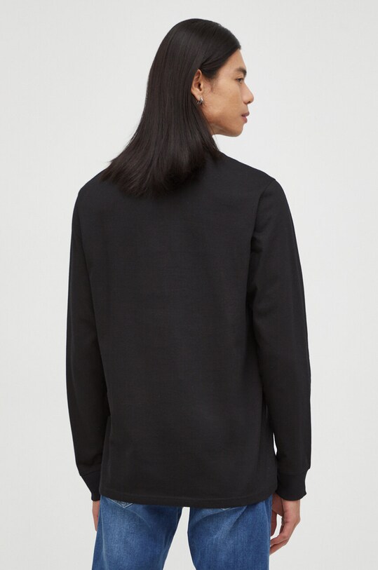 Îmbrăcăminte G-Star longsleeve din bumbac D23875.C336 negru