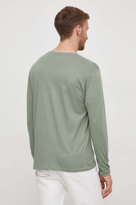 Oblečení Bavlněné tričko Pepe Jeans EGGO LONG N PM508209 zelená