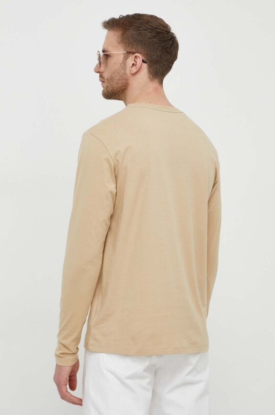 Îmbrăcăminte Pepe Jeans tricou din bumbac Eggo PM508209 bej