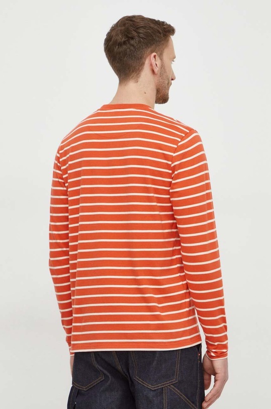 Îmbrăcăminte Pepe Jeans longsleeve din bumbac Costa PM509209 portocaliu