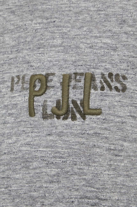 Pepe Jeans longsleeve din bumbac PM509215 gri
