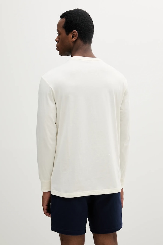 Odzież Polo Ralph Lauren longsleeve bawełniany 710814128 beżowy