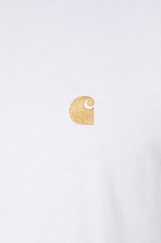 Carhartt WIP top a maniche lunghe in cotone Longsleeve Chase T-Shirt I026392.00RXX