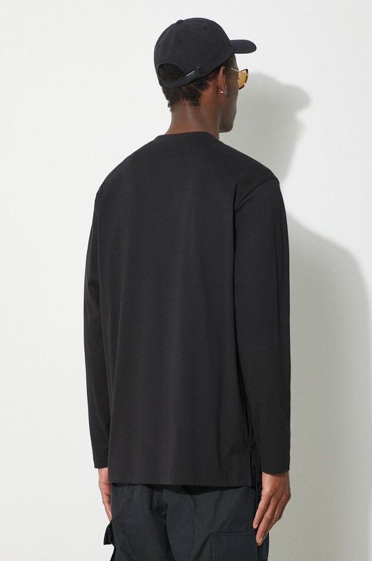 Clothing Y-3 cotton longsleeve top Long Sleeve Tee IV8232 black