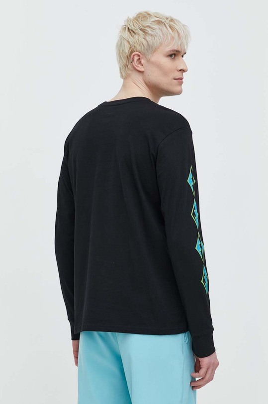 Odzież Billabong longsleeve bawełniany ABYZT02290 czarny
