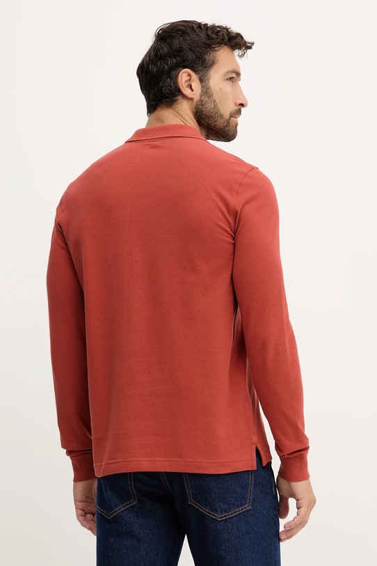 Odzież United Colors of Benetton longsleeve bawełniany 3089J3204 pomarańczowy