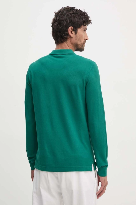 Odzież United Colors of Benetton longsleeve bawełniany 3089J3204 zielony