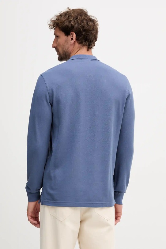 Îmbrăcăminte United Colors of Benetton longsleeve din bumbac 3089J3204 albastru