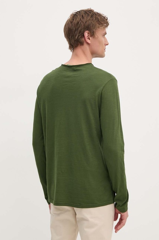Îmbrăcăminte United Colors of Benetton longsleeve din bumbac 3JE1J19A9 verde
