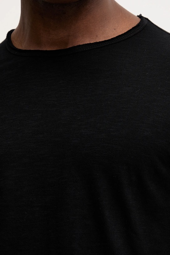 United Colors of Benetton longsleeve bawełniany 3JE1J19A9 czarny