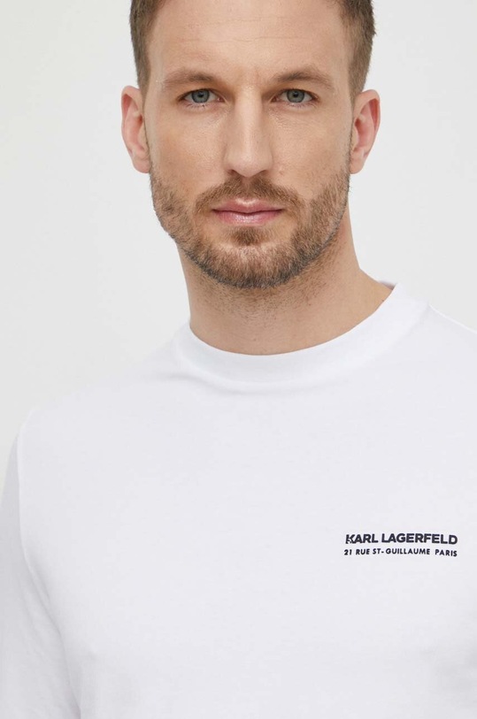 Karl Lagerfeld longsleeve alb 534221.755025