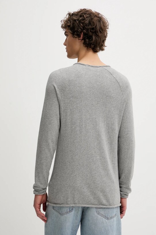 Îmbrăcăminte American Vintage longsleeve din bumbac MSON24GE24 gri