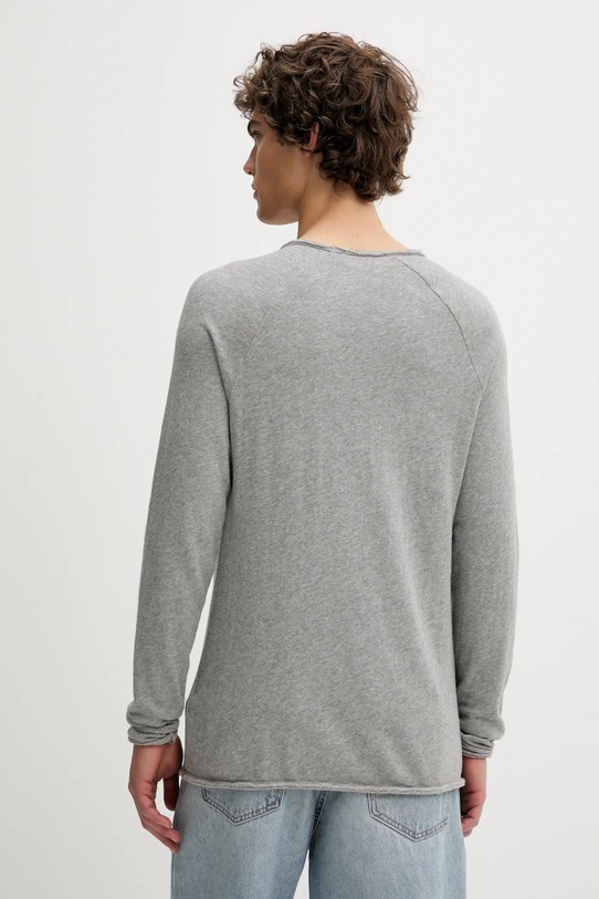 Abbigliamento American Vintage top a maniche lunghe in cotone MSON24GE24 grigio