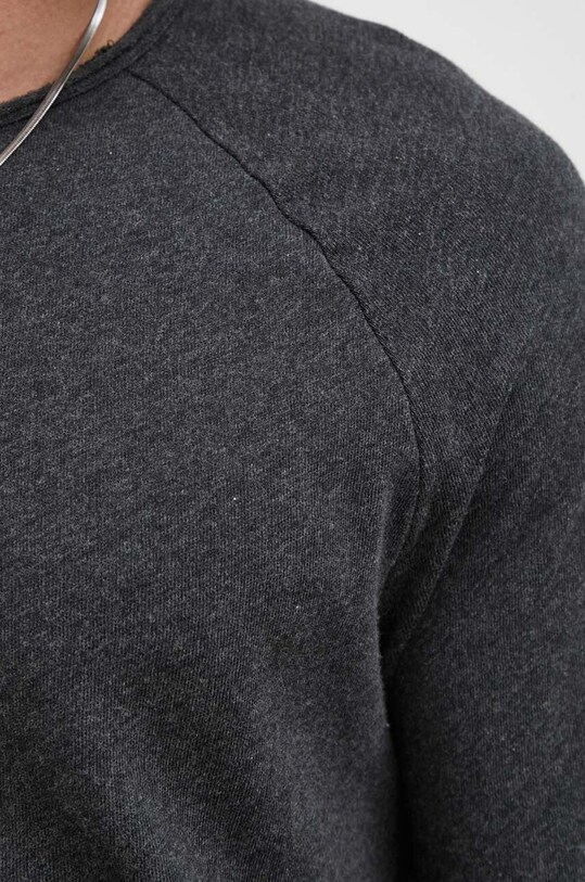 American Vintage longsleeve din bumbac MSON24GE24 gri