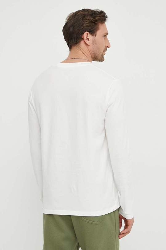 Odzież Marc O'Polo longsleeve bawełniany 421201252020 biały