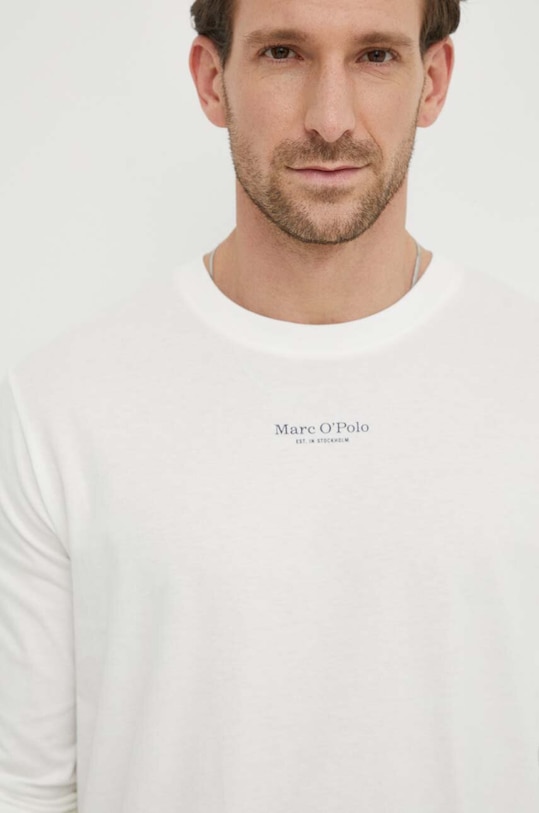 Marc O'Polo longsleeve bawełniany biały 421201252020