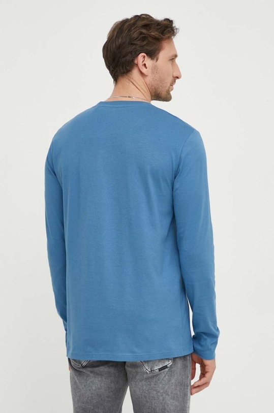 Odzież Marc O'Polo longsleeve bawełniany 421201252020 niebieski
