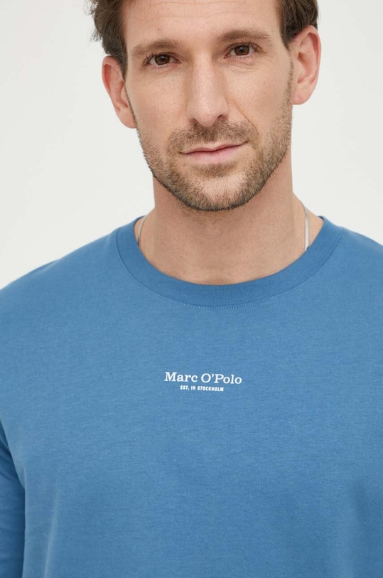 Marc O'Polo longsleeve bawełniany niebieski 421201252020
