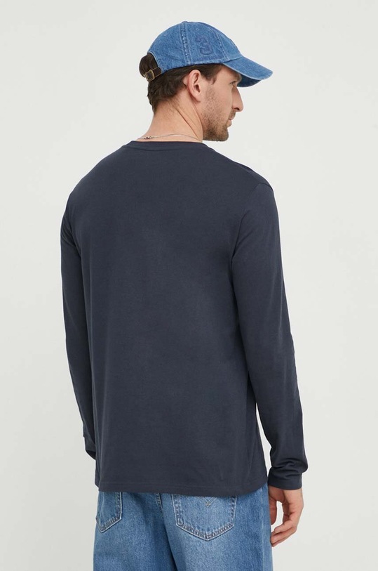 Odzież Marc O'Polo longsleeve bawełniany 421201252020 granatowy