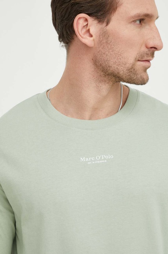 Marc O'Polo longsleeve bawełniany zielony 421201252020