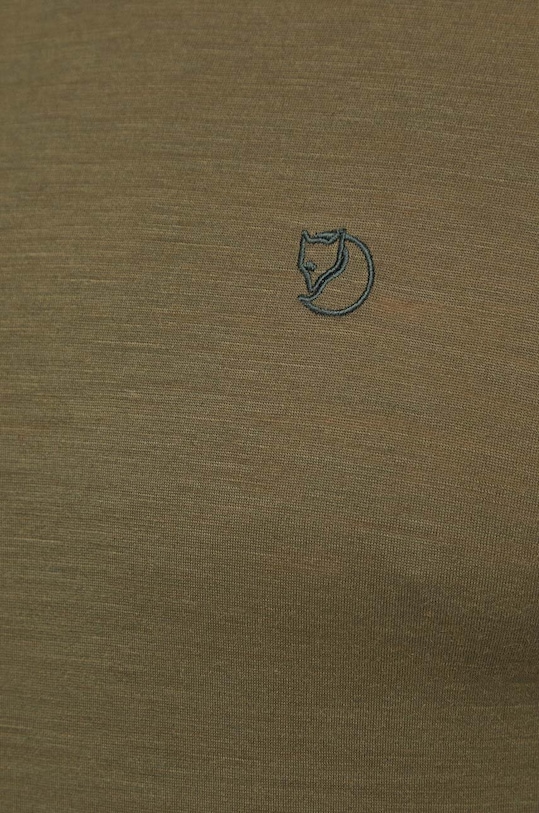 Fjallraven longsleeve din lana Abisko Wool F87194.625 verde