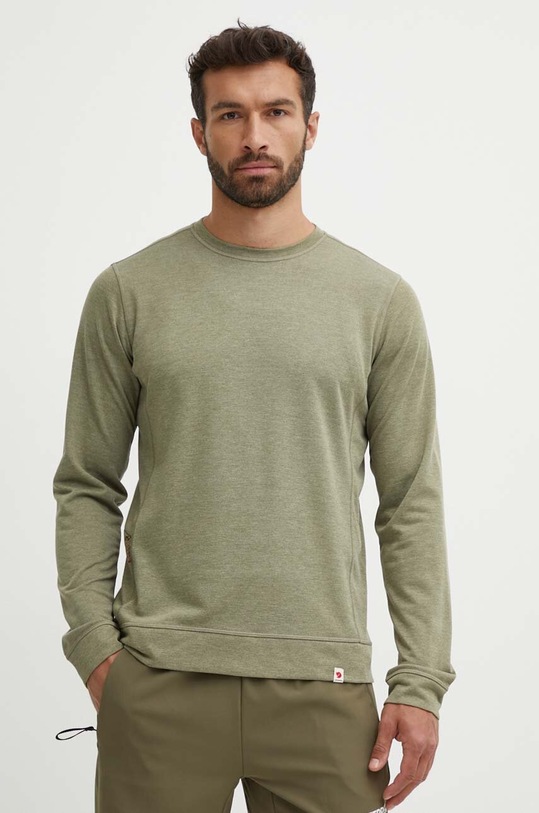 Fjallraven bluza OUTDOOR pozostałe zielony F87307.620