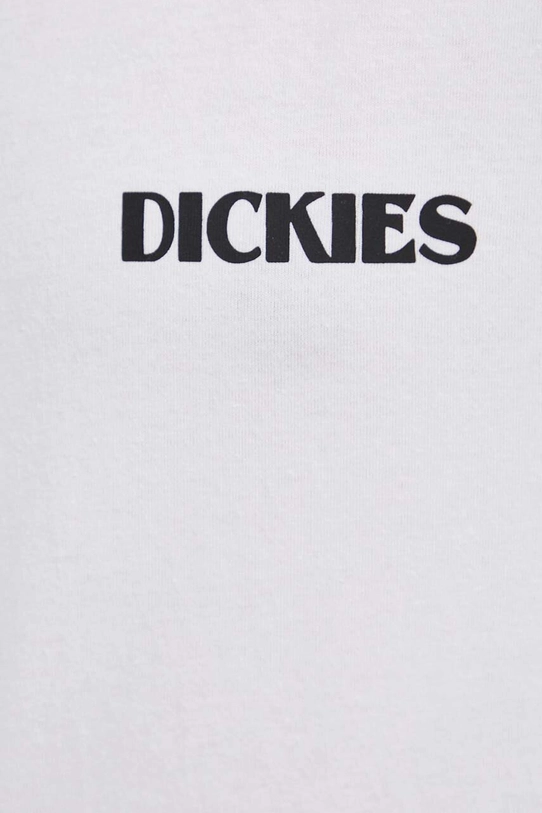 Pamučna majica dugih rukava Dickies TIMBERVILLE TEE LS DK0A4YRB bijela