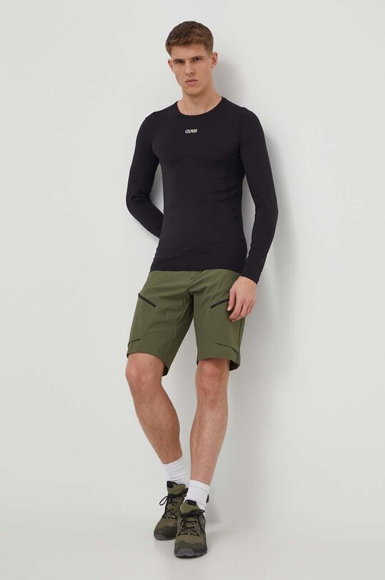 Спортивний лонгслів Colmar 7548.9SG чорний SS24